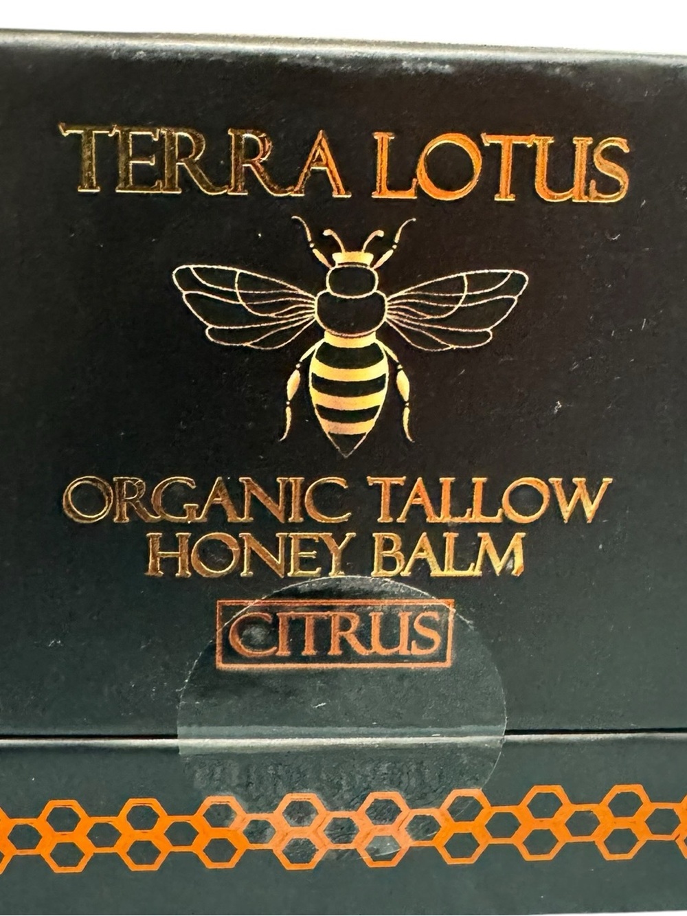 TERRA LOTUS Organic Tallow Honey Balm - Citrus NEW - Picture 2 of 8